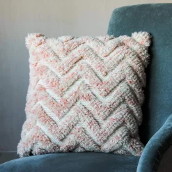 Graham & Green Zig Zag Tufted Cushion