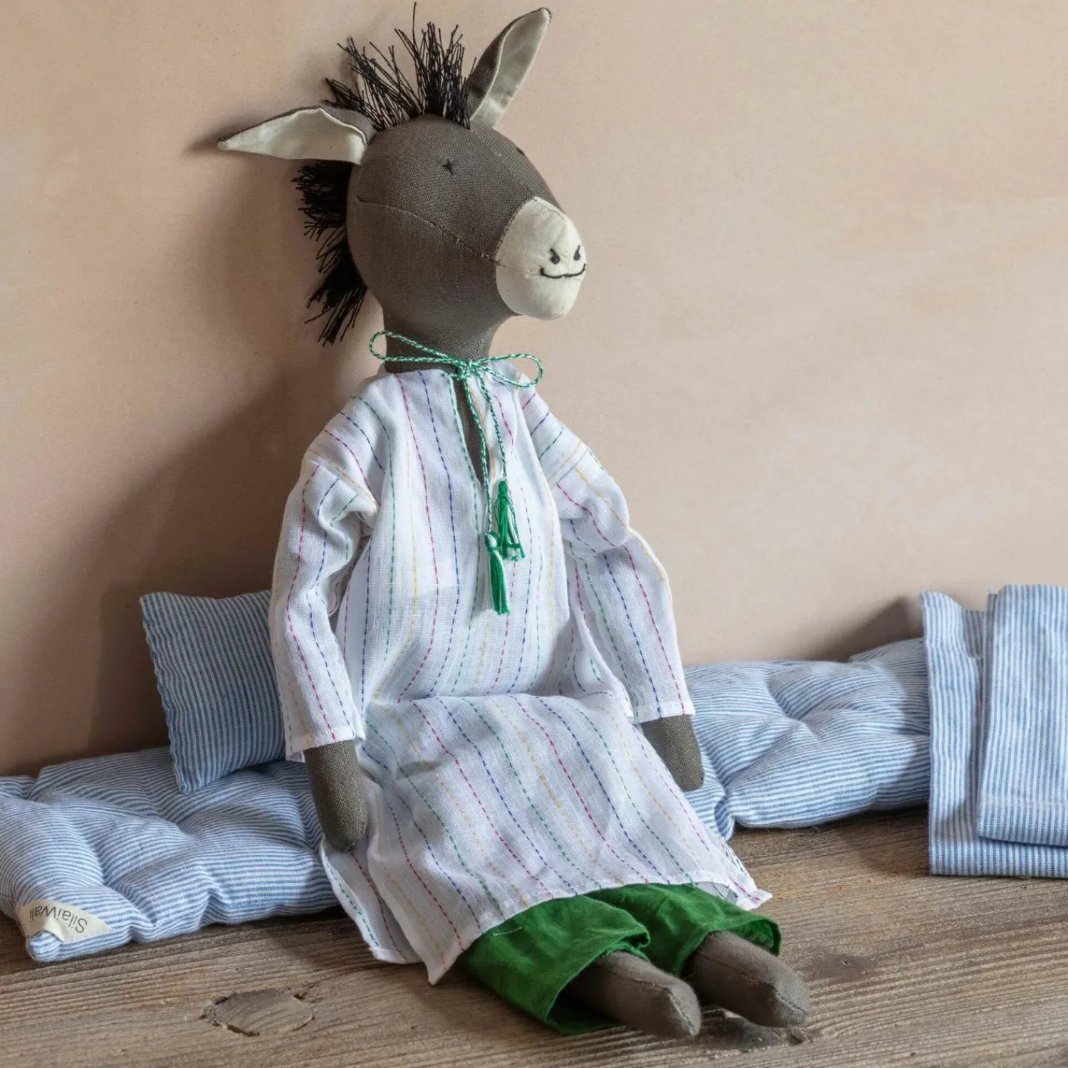 Graham & Green Zizou The Donkey Rag Doll